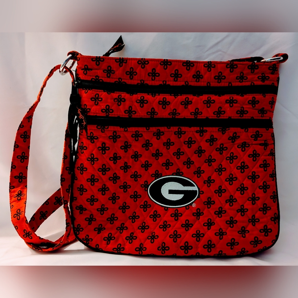 Vera Bradley Georgia Bulldogs UGA crossbody bag.